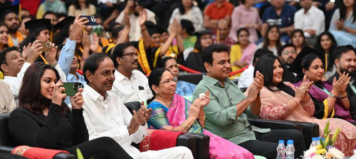 CM KCR Attends Himanshu Graduation Day Celebrations Photos - Sakshi5