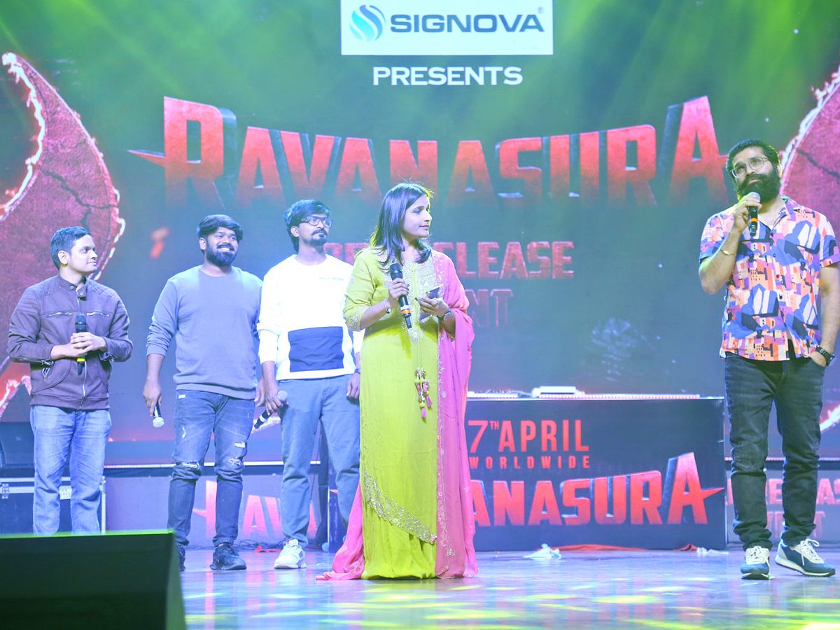 Ravanasura Pre Release Event Photos - Sakshi18