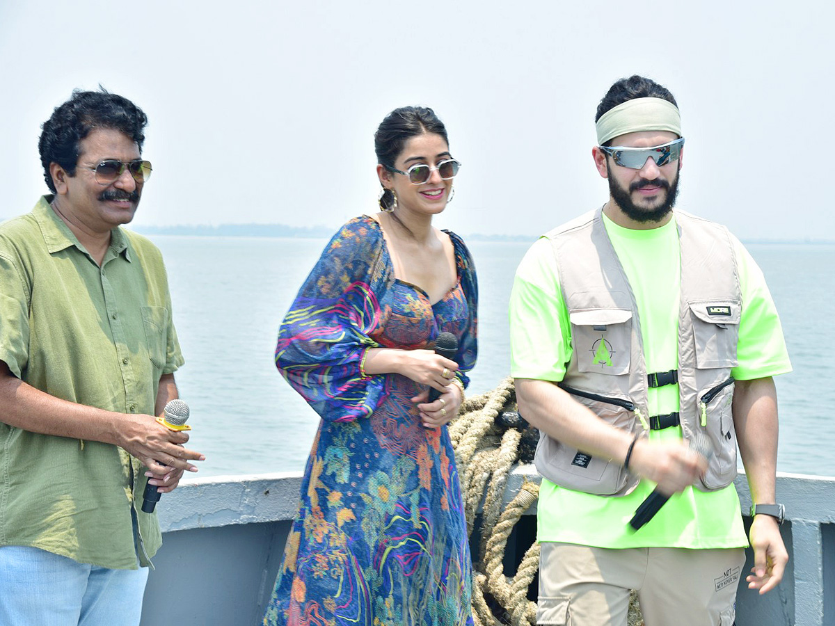 Agent Movie Team Visited Kakinada Port Photos - Sakshi2