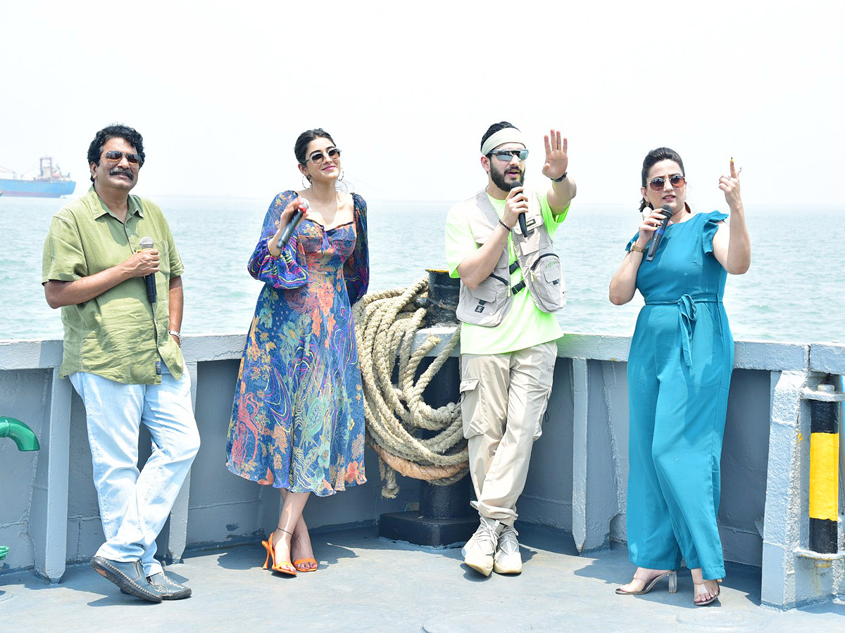 Agent Movie Team Visited Kakinada Port Photos - Sakshi12