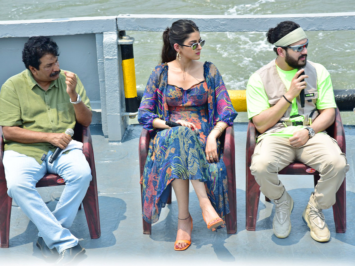 Agent Movie Team Visited Kakinada Port Photos - Sakshi16