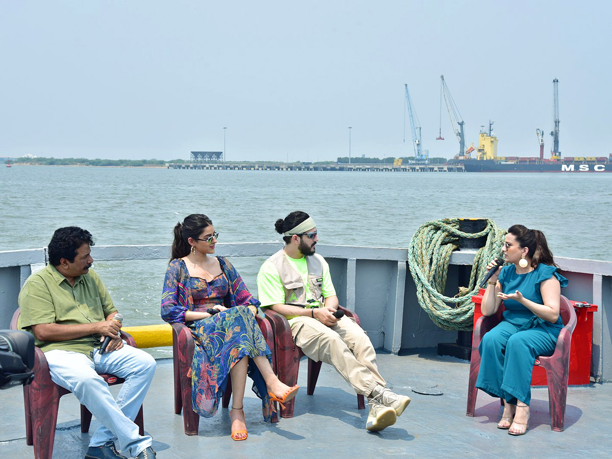 Agent Movie Team Visited Kakinada Port Photos - Sakshi17