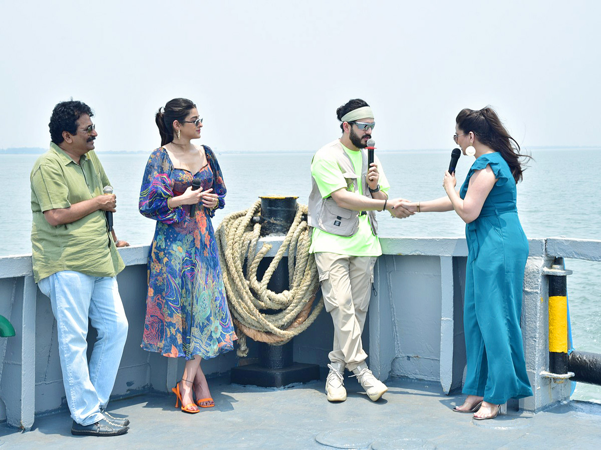 Agent Movie Team Visited Kakinada Port Photos - Sakshi4