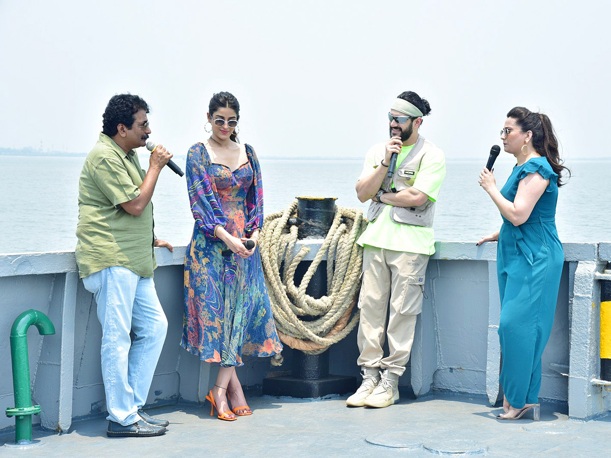 Agent Movie Team Visited Kakinada Port Photos - Sakshi6