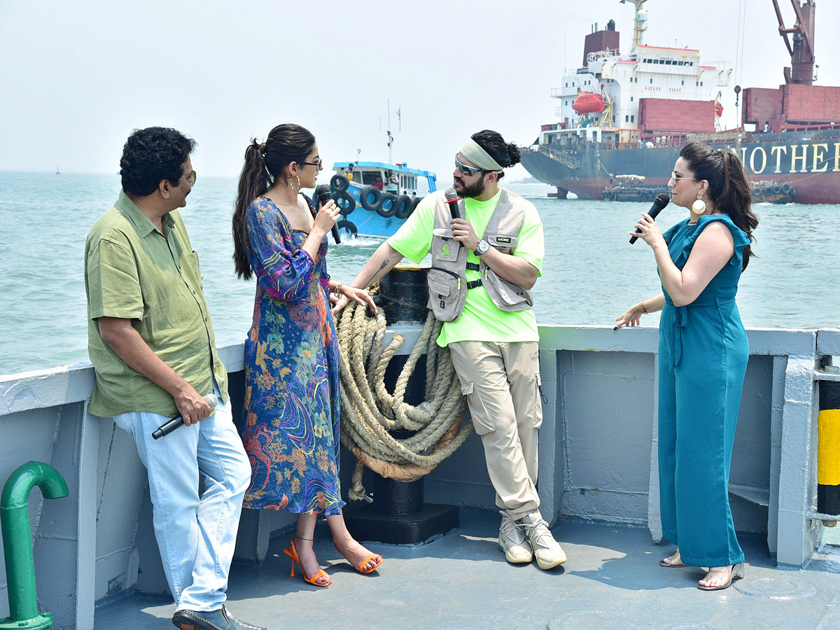 Agent Movie Team Visited Kakinada Port Photos - Sakshi8