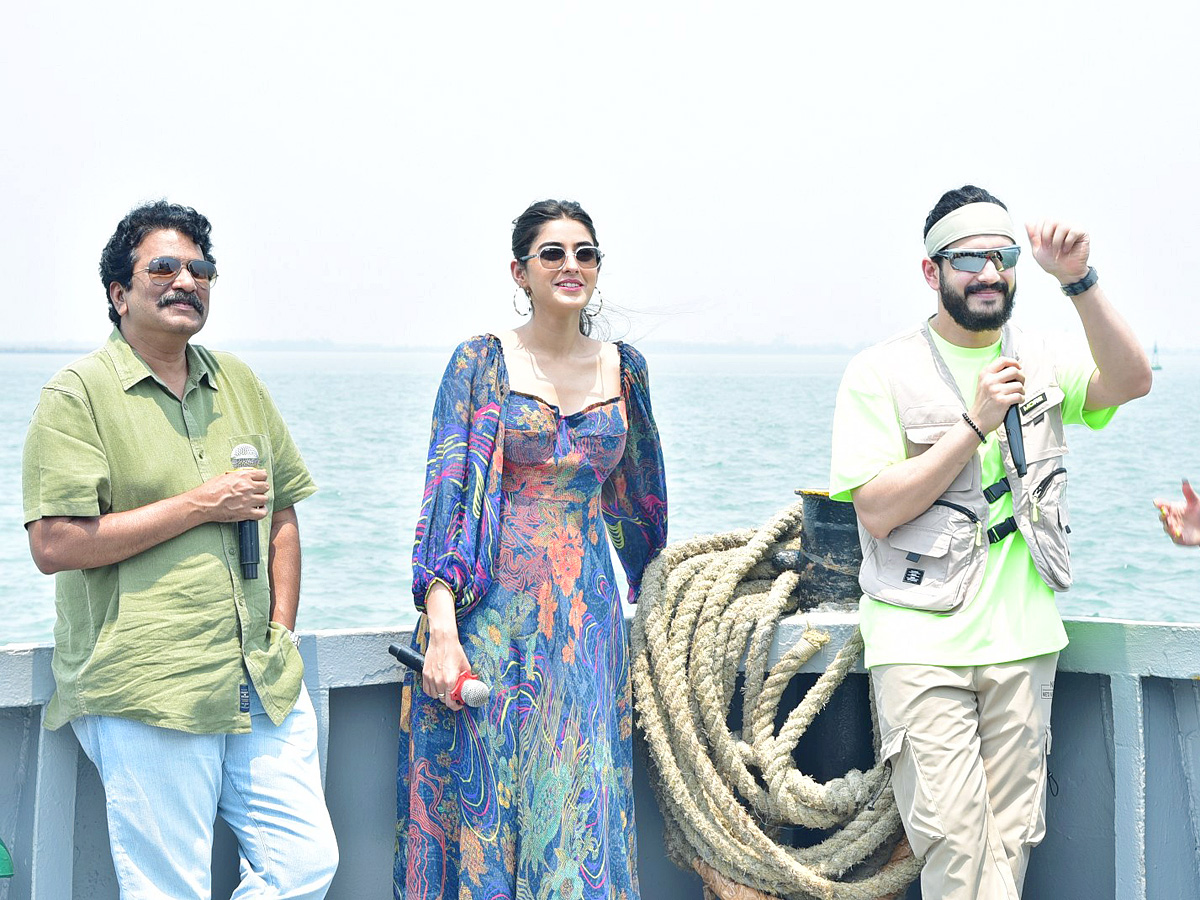 Agent Movie Team Visited Kakinada Port Photos - Sakshi10