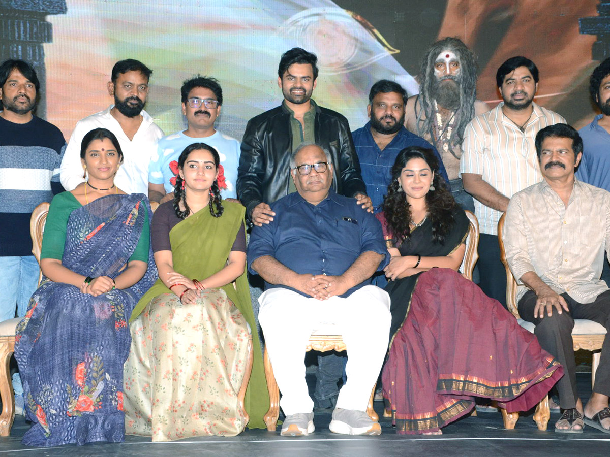 Sai Dharam Tej Virupaksha Movie Press Meet  - Sakshi4