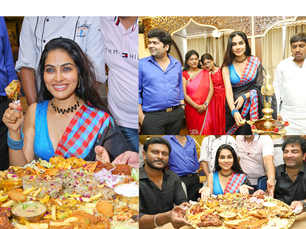 Actress Divi Vadthya Inaugurates Barkaas Indo Arabic Restaurant at Kompally Photos - Sakshi1