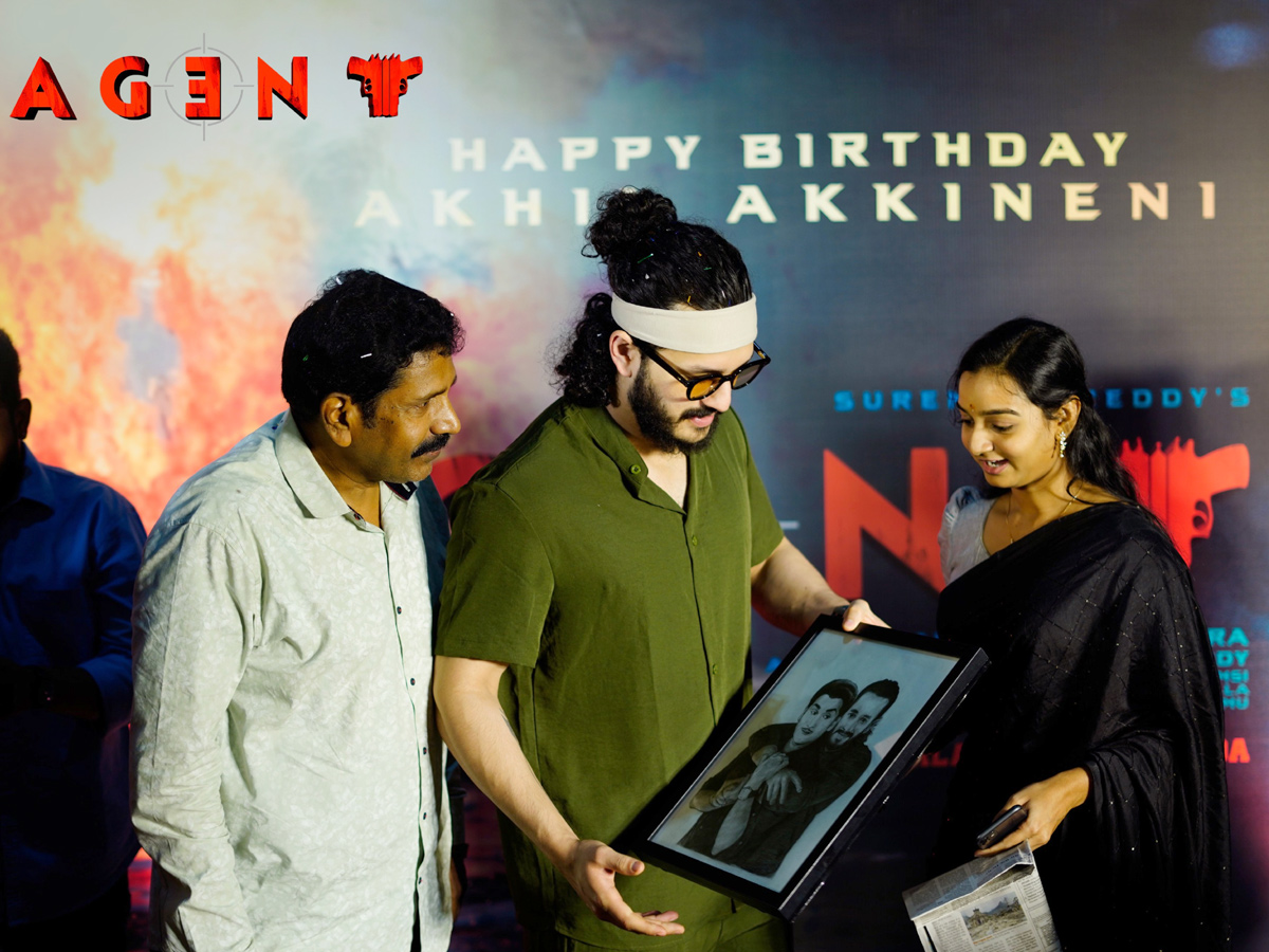 Akhil akkineni birthday celebrations Photos - Sakshi4