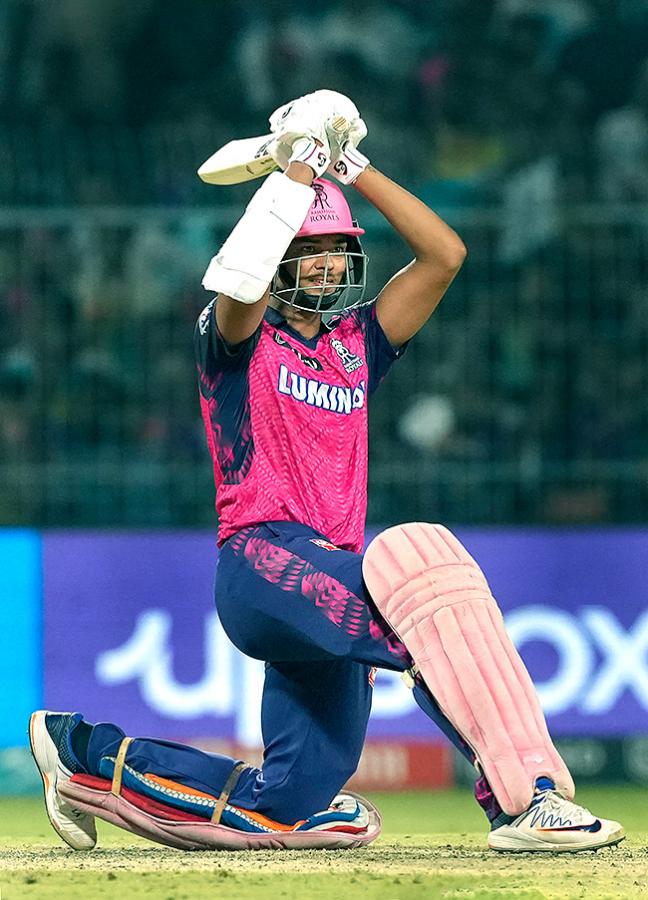 Rajasthan Royals batter Yashasvi Jaiswal celebrates after winning Photos - Sakshi32