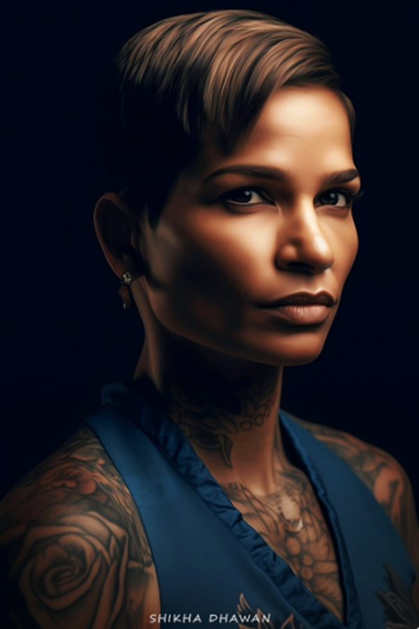 shikhar dhawan female ai pic - Sakshi10