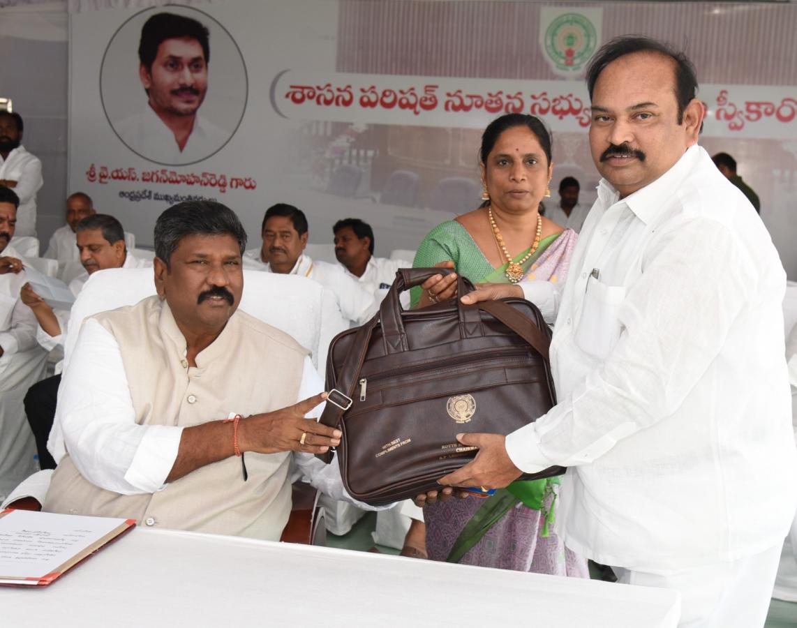 AP Newly Elected YSRCP MLCs Oath Taking Ceremony Photos - Sakshi2