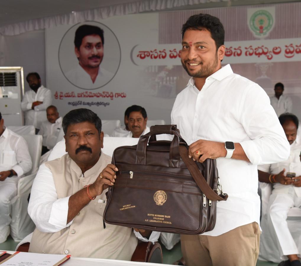 AP Newly Elected YSRCP MLCs Oath Taking Ceremony Photos - Sakshi6