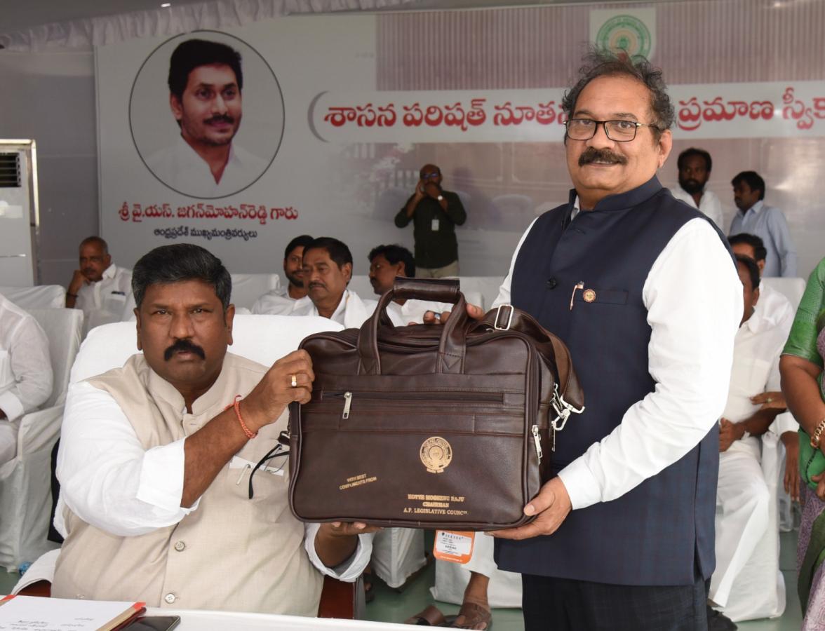 AP Newly Elected YSRCP MLCs Oath Taking Ceremony Photos - Sakshi10