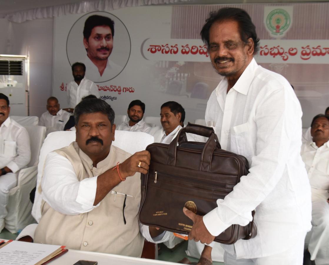 AP Newly Elected YSRCP MLCs Oath Taking Ceremony Photos - Sakshi14