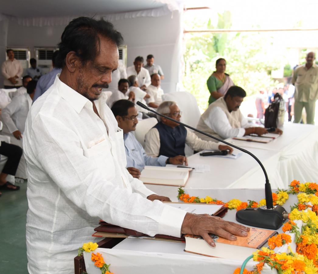 AP Newly Elected YSRCP MLCs Oath Taking Ceremony Photos - Sakshi15