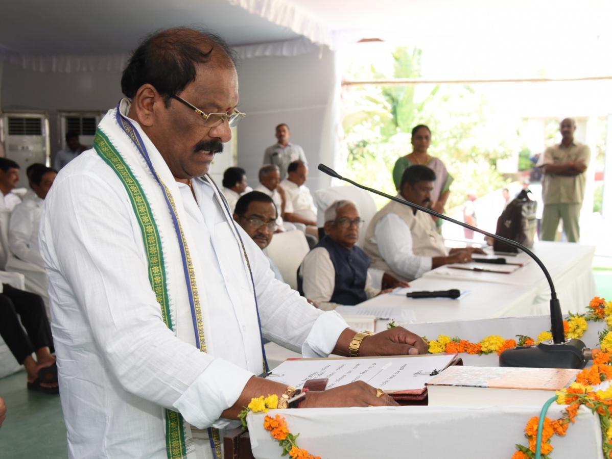 AP Newly Elected YSRCP MLCs Oath Taking Ceremony Photos - Sakshi16