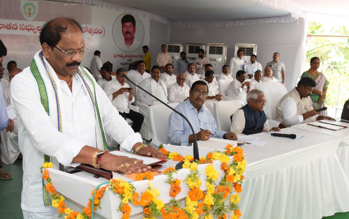 AP Newly Elected YSRCP MLCs Oath Taking Ceremony Photos - Sakshi18