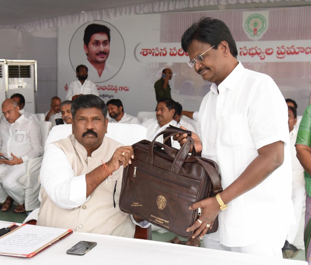 AP Newly Elected YSRCP MLCs Oath Taking Ceremony Photos - Sakshi22