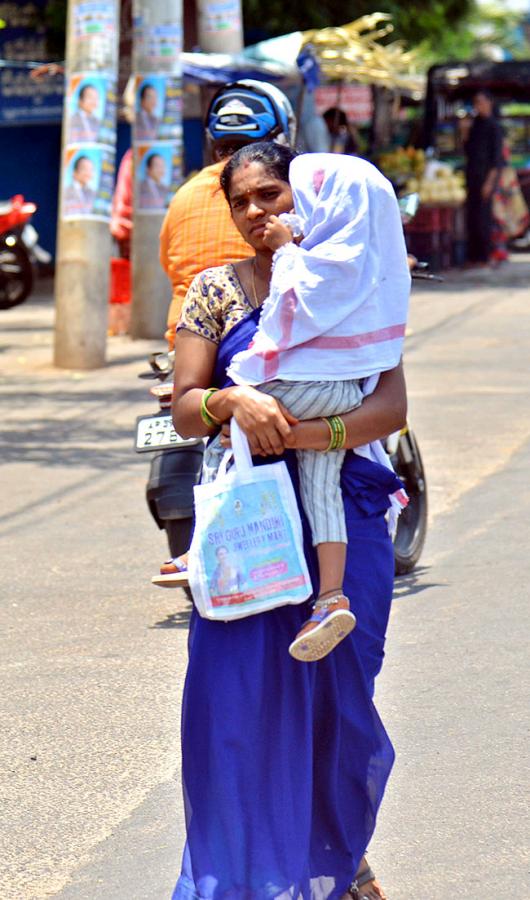 Extreme Temperature Heat Waves Andhra Pradesh And Telangana - Sakshi26