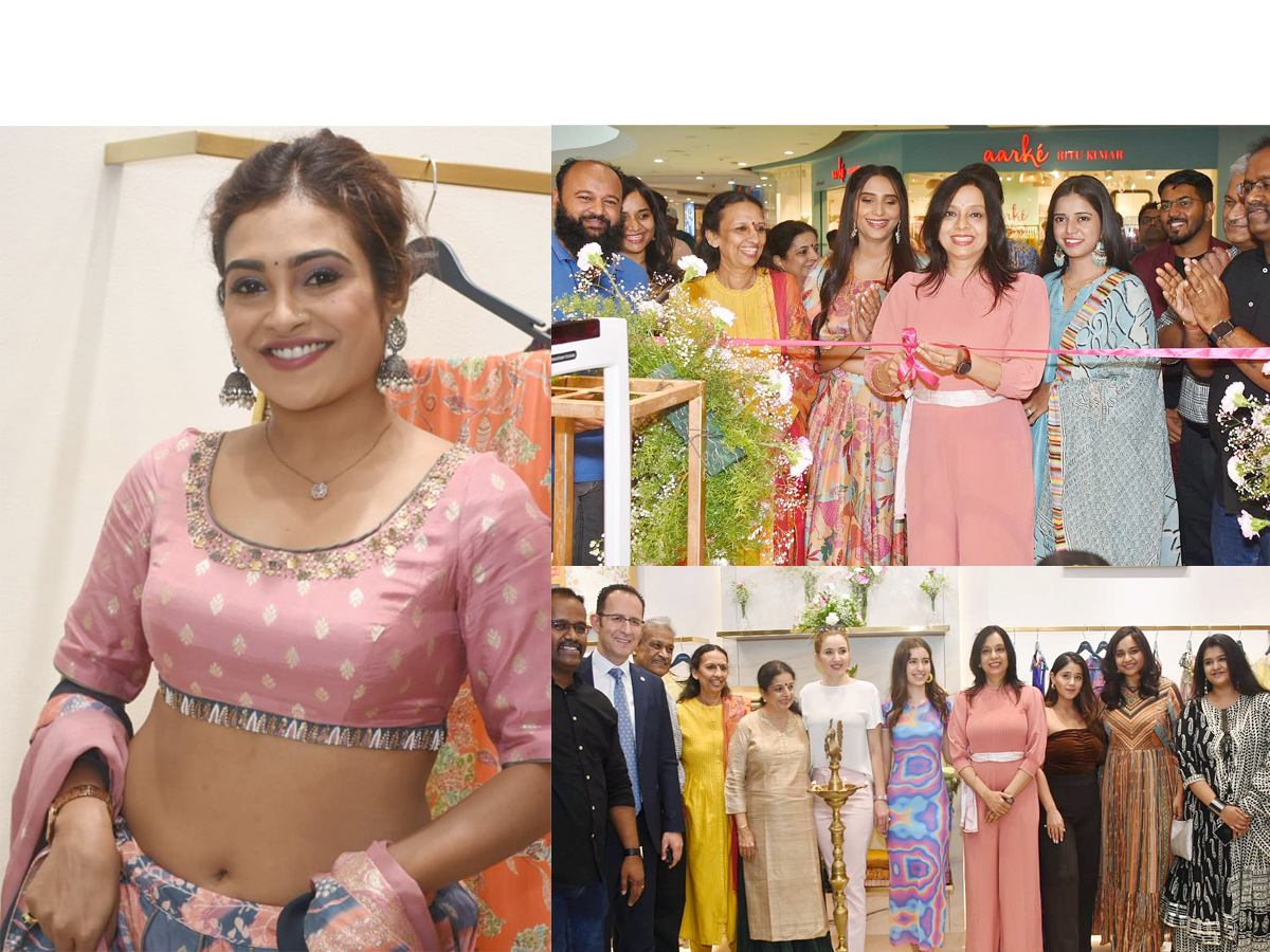 Models opening cloth store Photos - Sakshi1