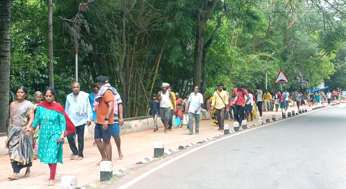 Devotees Rush At Tirumala Photos Gallery - Sakshi5