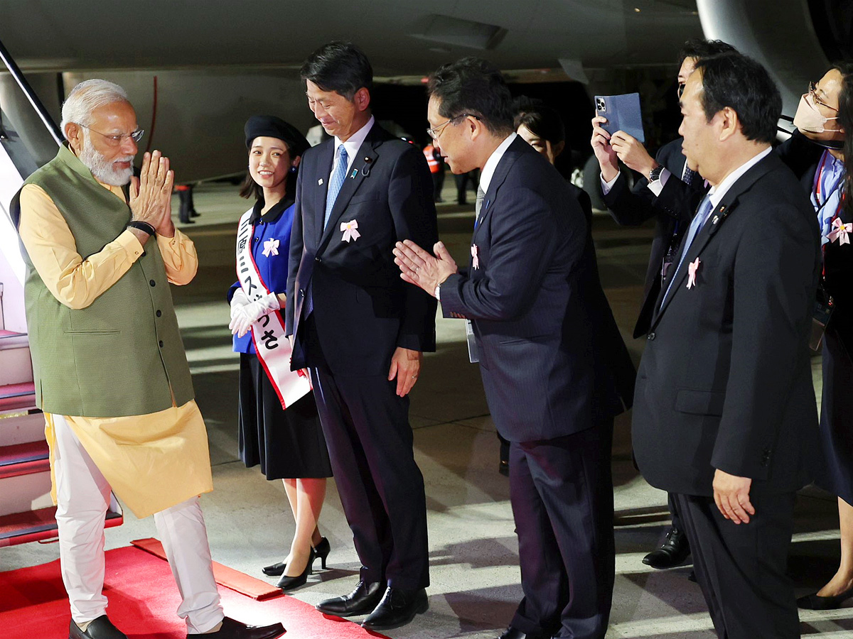 PM Narendra Modi heads to Japan for G7 summit Photos - Sakshi8