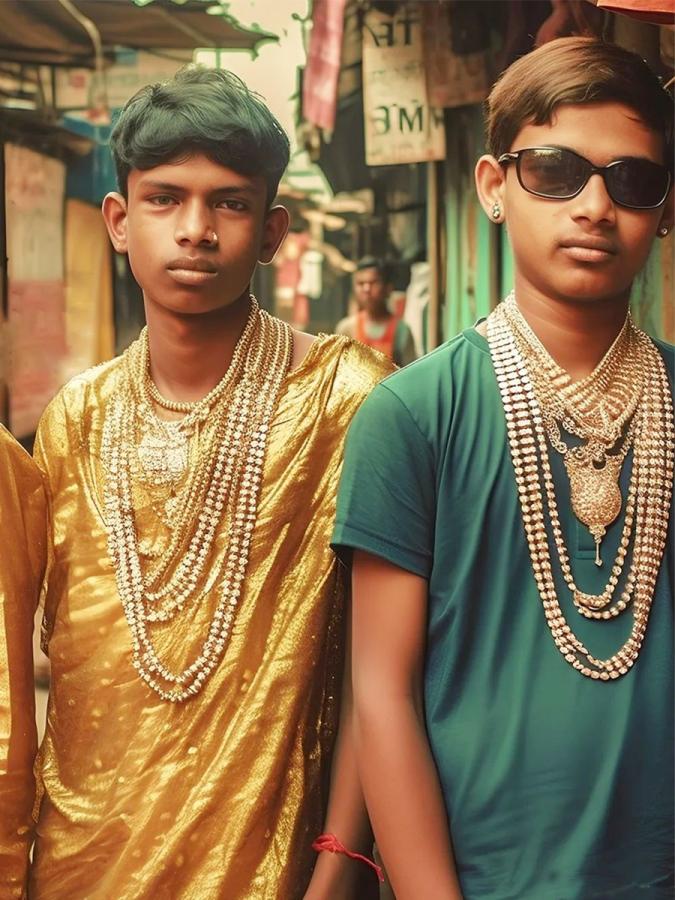 A Village Where Everybody Wears Gold - Sakshi4