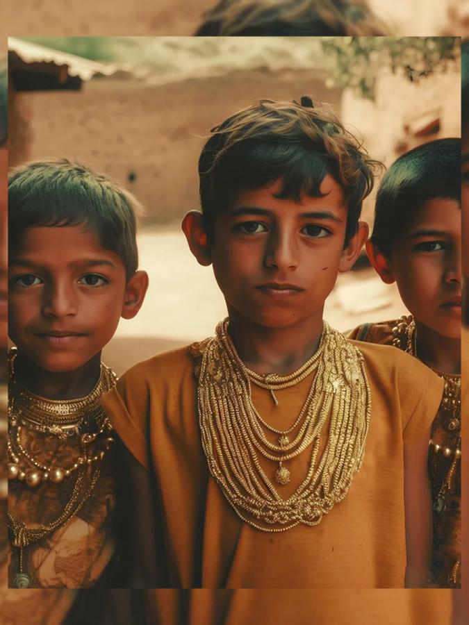 A Village Where Everybody Wears Gold - Sakshi9