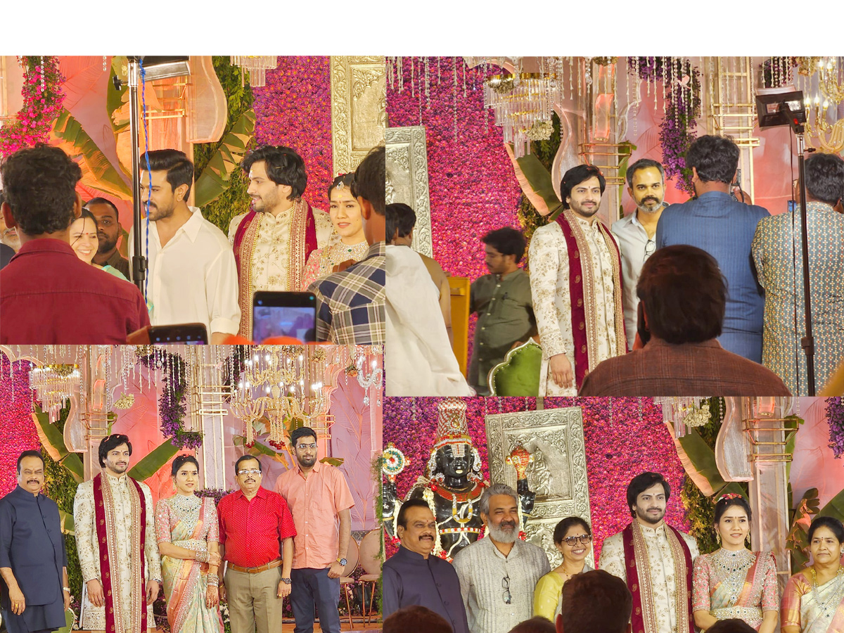 producer dvv danayya son kalyan wedding photos - Sakshi1