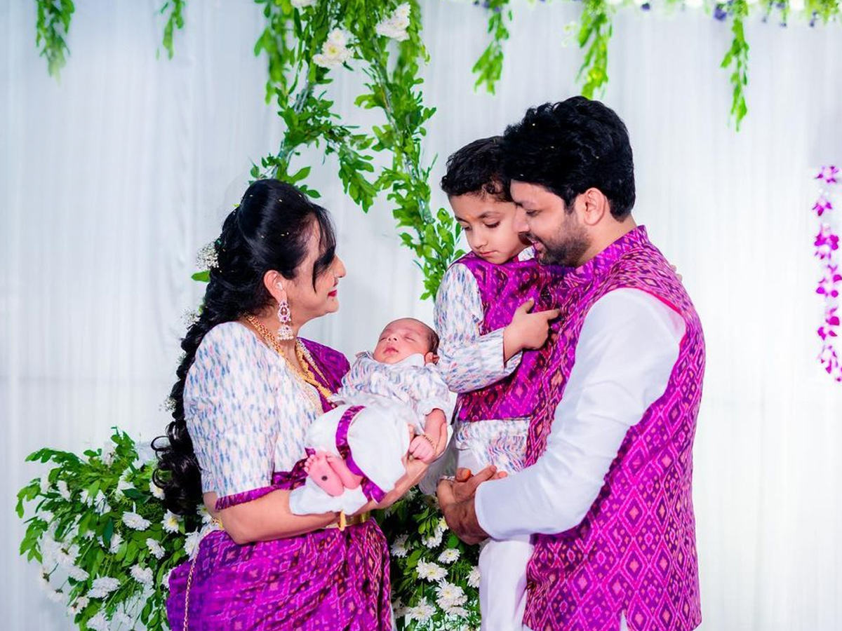 Anchor Lasya manjunath second son naming ceremony Photos - Sakshi3