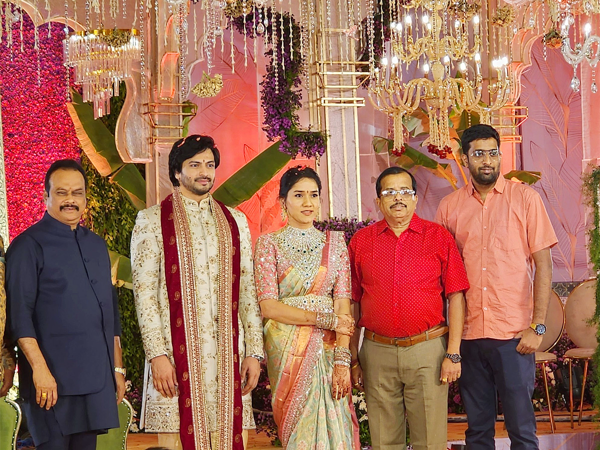 producer dvv danayya son kalyan wedding photos - Sakshi2