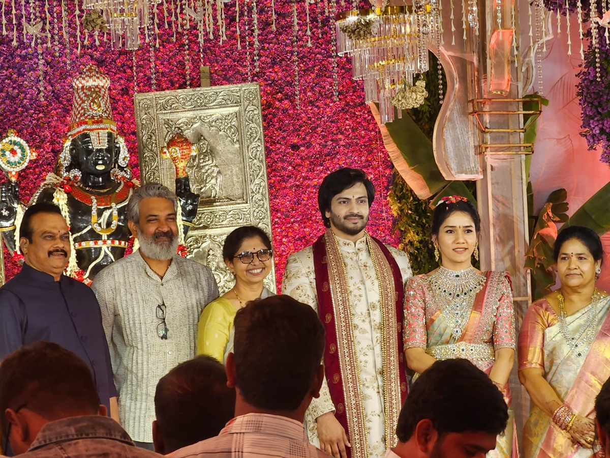 producer dvv danayya son kalyan wedding photos - Sakshi5