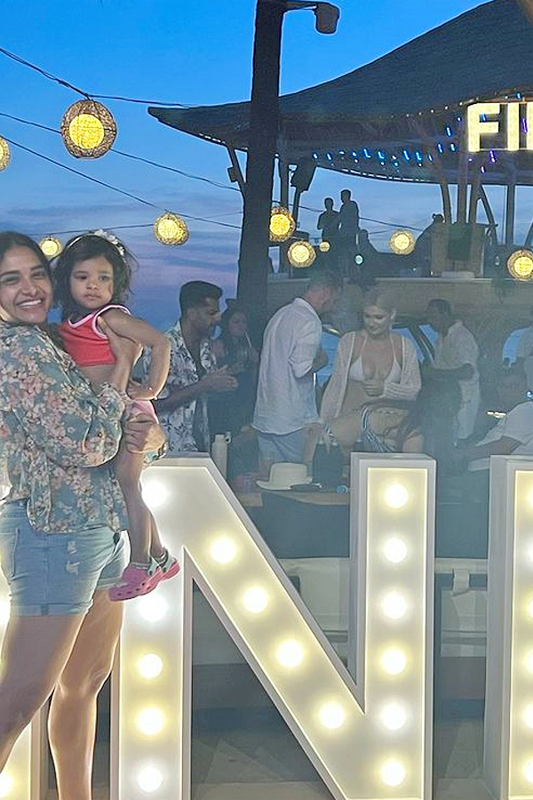 Hariteja vacation photos with family and daughter Photos - Sakshi12