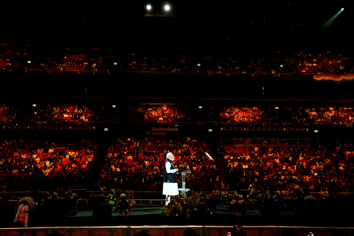 Prime Minister Narendra Modi addresses the Indian community programme in Sydney - Sakshi19