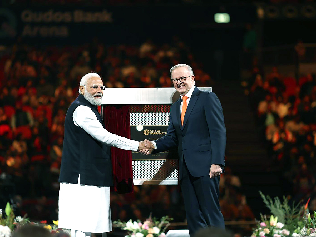 Prime Minister Narendra Modi addresses the Indian community programme in Sydney - Sakshi25