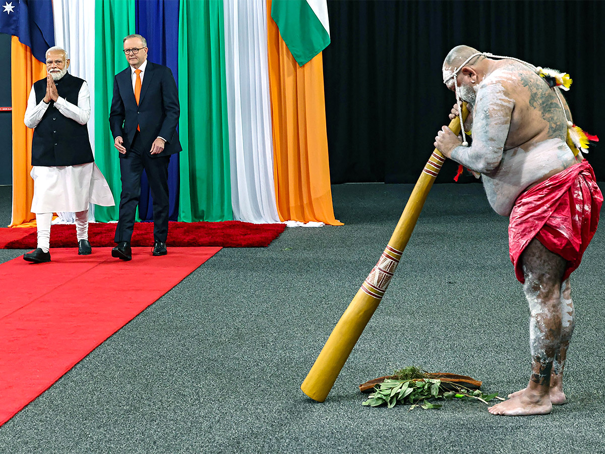 Prime Minister Narendra Modi addresses the Indian community programme in Sydney - Sakshi27