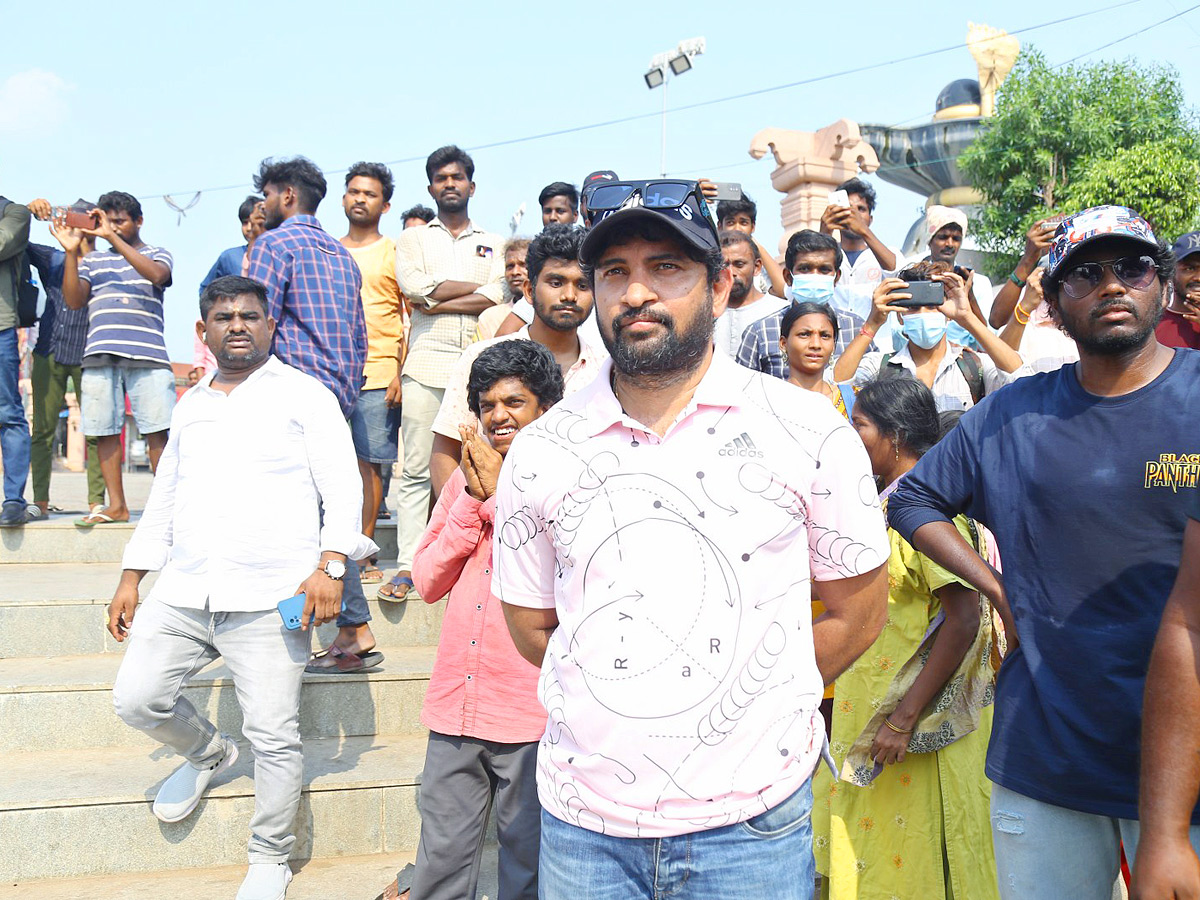 Tiger Nageswara Rao first look launch event at the iconic Havelock Bridge Photos - Sakshi5