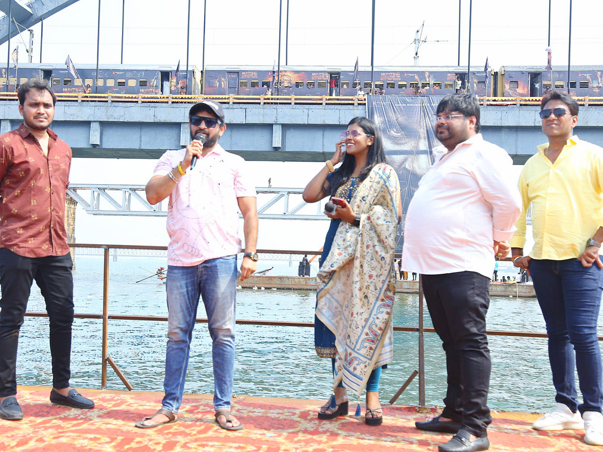 Tiger Nageswara Rao first look launch event at the iconic Havelock Bridge Photos - Sakshi7