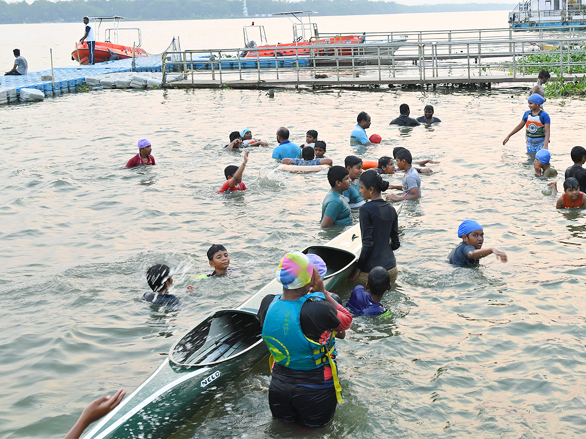 Water sports centre to train beach Vijayawada - Sakshi7