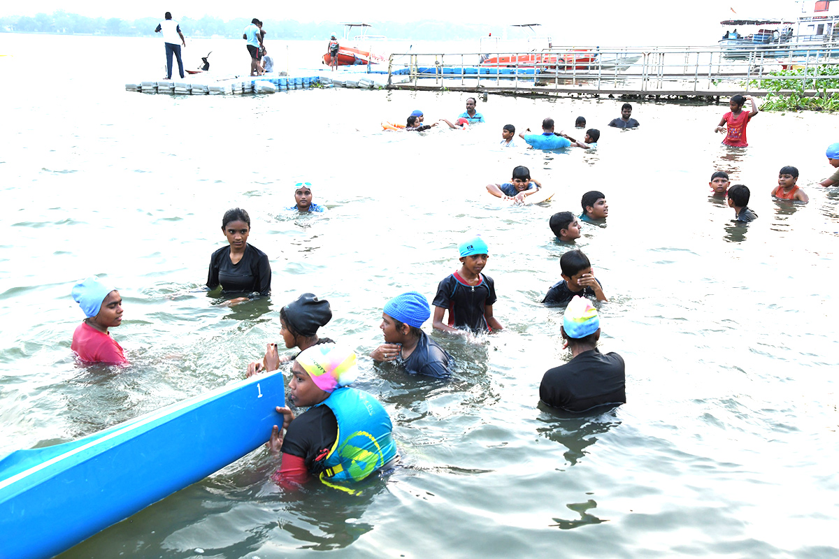 Water sports centre to train beach Vijayawada - Sakshi9