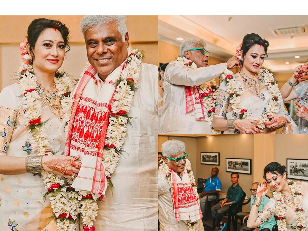 Actor Ashish Vidyarthi Ties The Knot With Rupali Barua Photos - Sakshi1