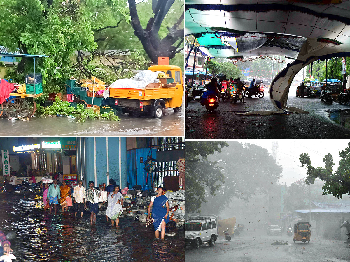 heavy rains in tirupati - Sakshi1