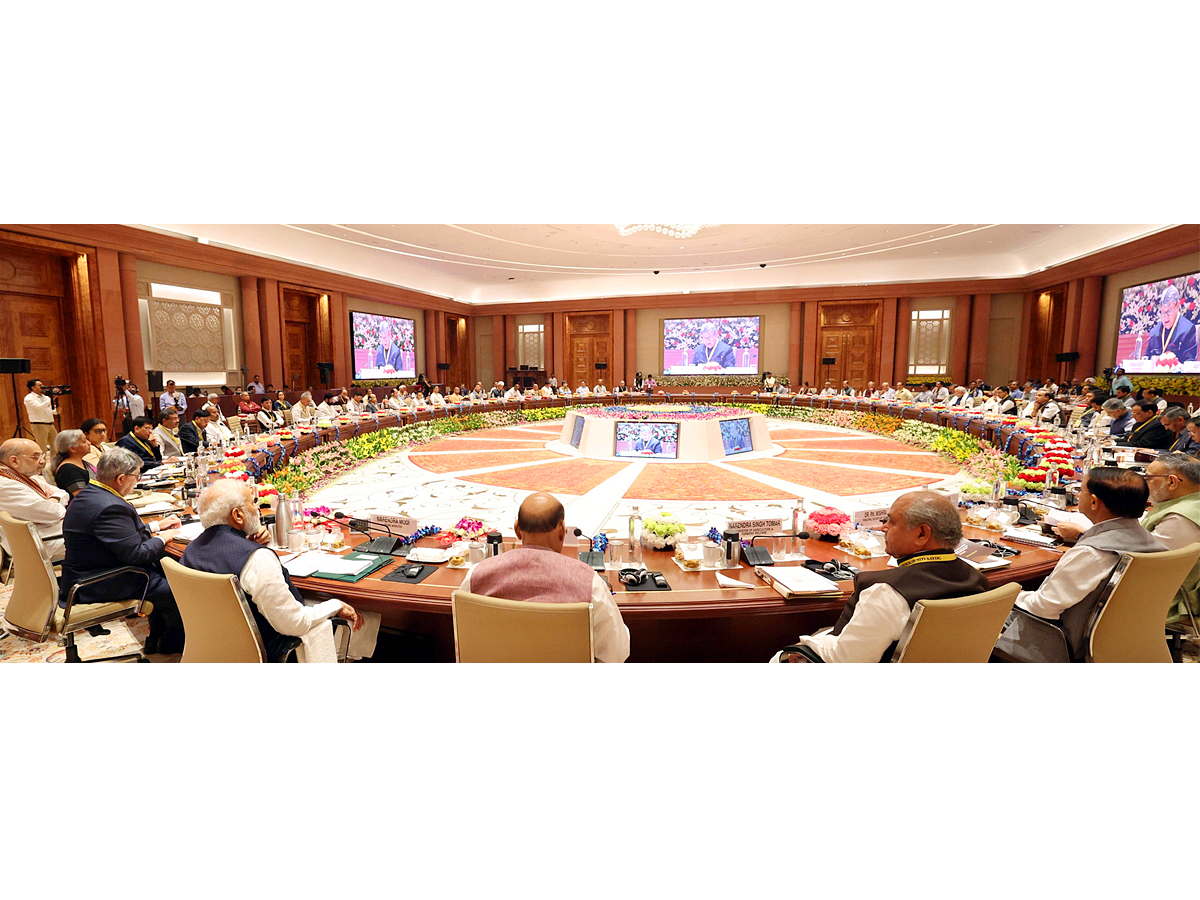 Niti Aayog governing council meeting chaired by PM Narendra Modi PHotos - Sakshi3