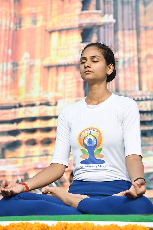 Yoga Mahotsav held at Parade Grounds Photos - Sakshi7