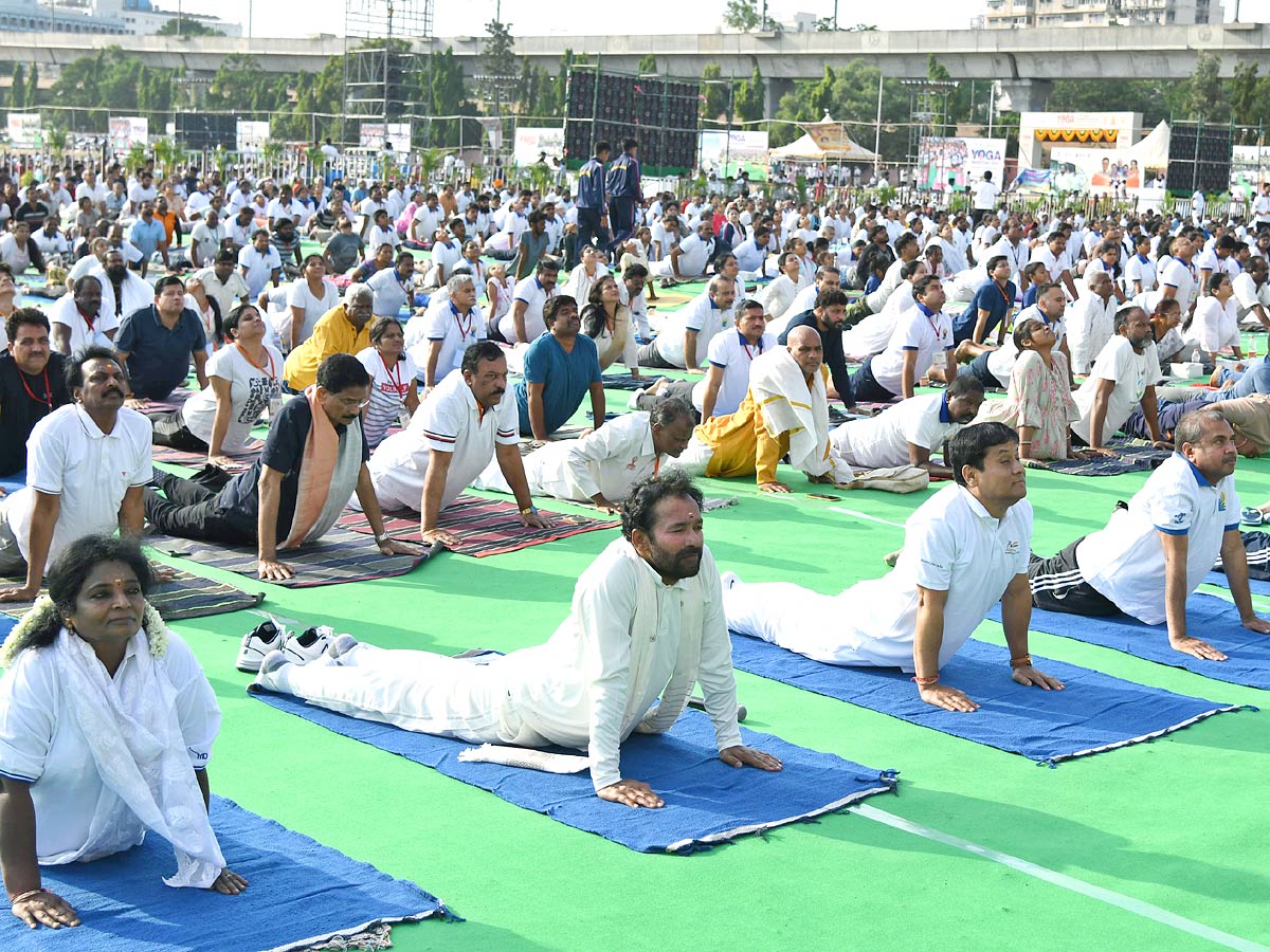 Yoga Mahotsav held at Parade Grounds Photos - Sakshi8