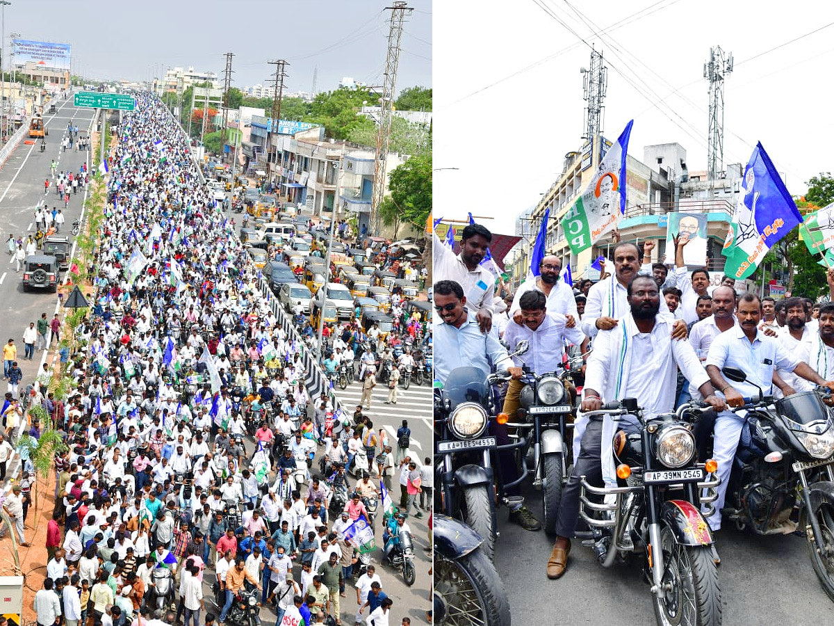 YSRCP 4 Years huge rally Photos - Sakshi3