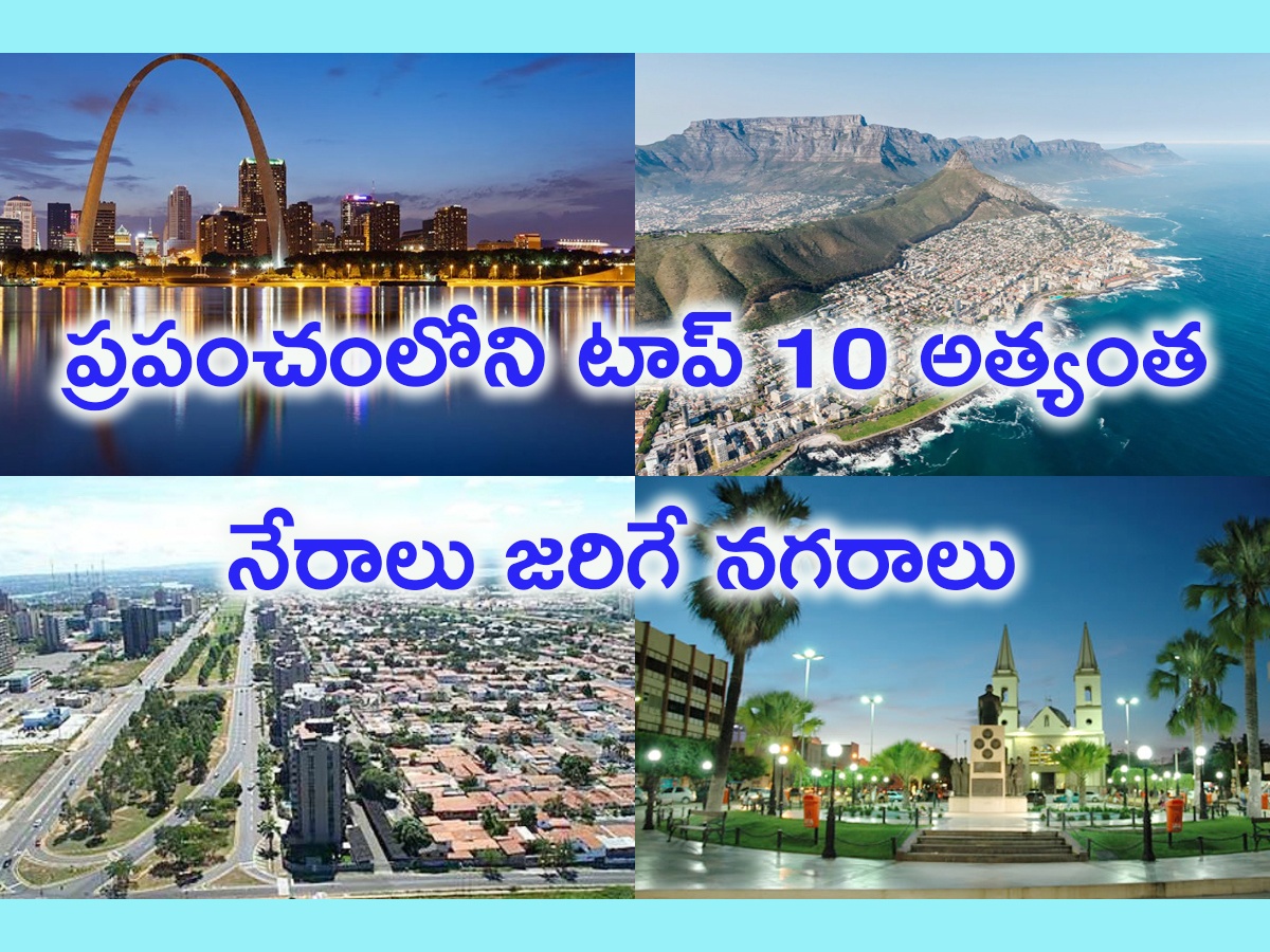 Top 10 Most Crime Cities In The World - Sakshi1