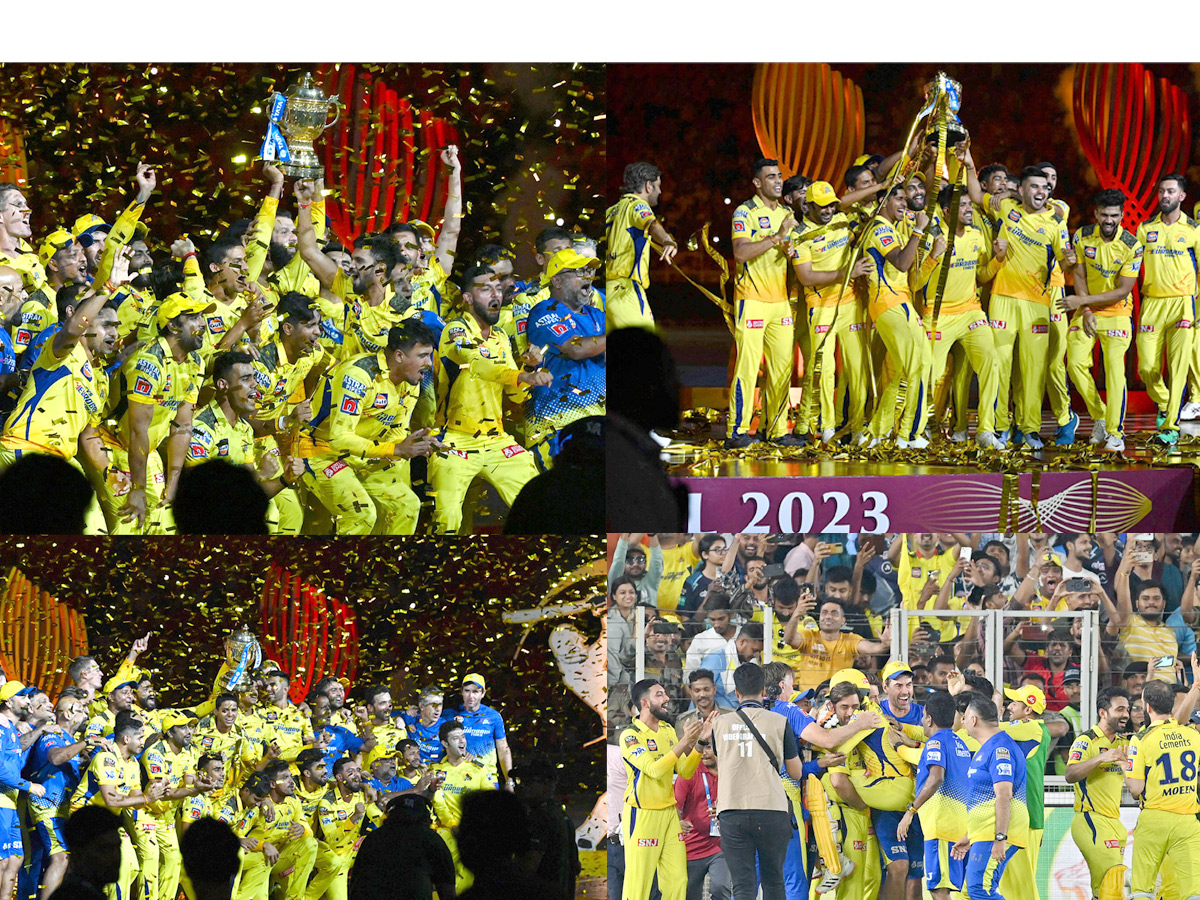 Chennai SUper Kings win 5th title in thriller Photos - Sakshi1