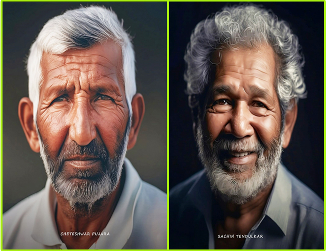 AI Pictures Goes Viral: Indian Cricketers As Elderly Men - Sakshi1